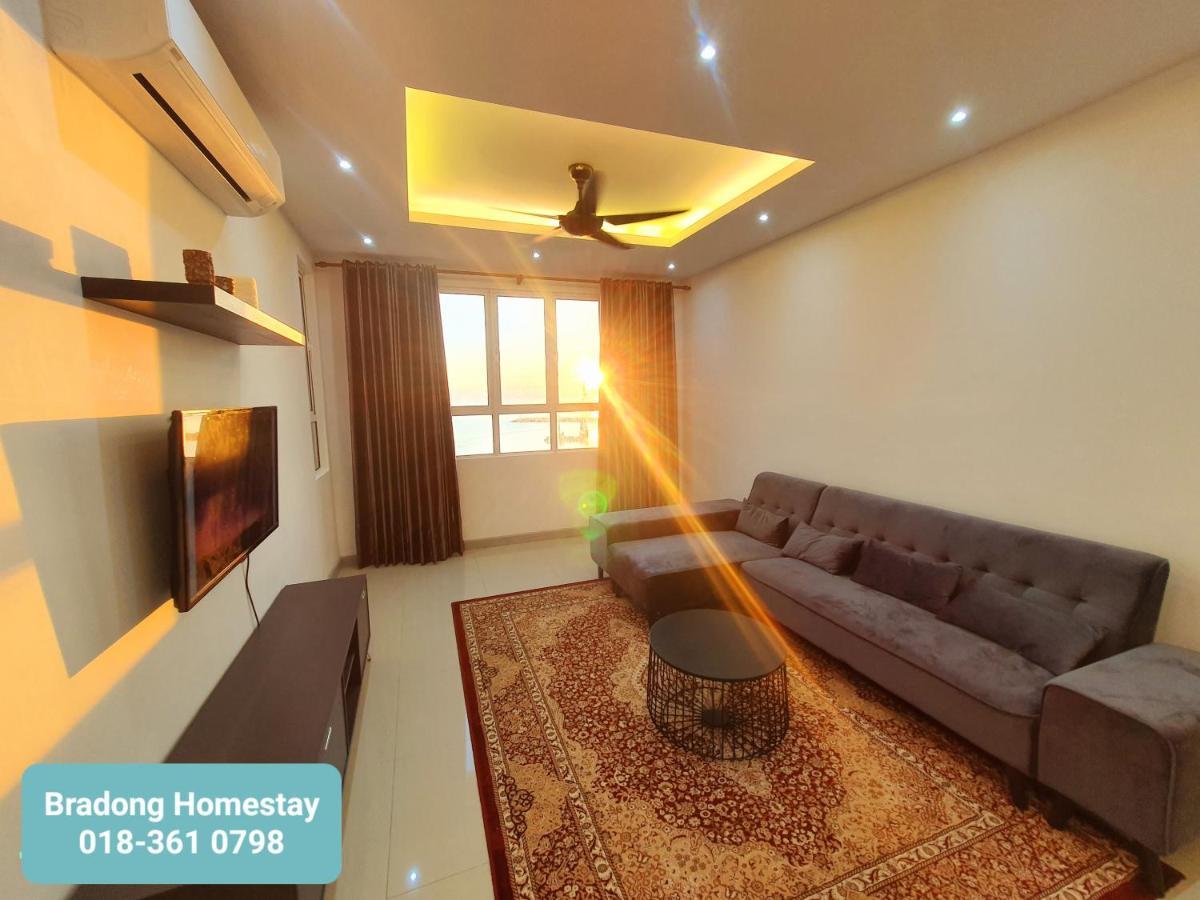 Bradong Homestay - Musllm Only, 3 Queen Bedrooms, Seaview, Infinity Pool, Gym, Near Drawbridge & Ktcc Mall Kuala Terengganu Zewnętrze zdjęcie